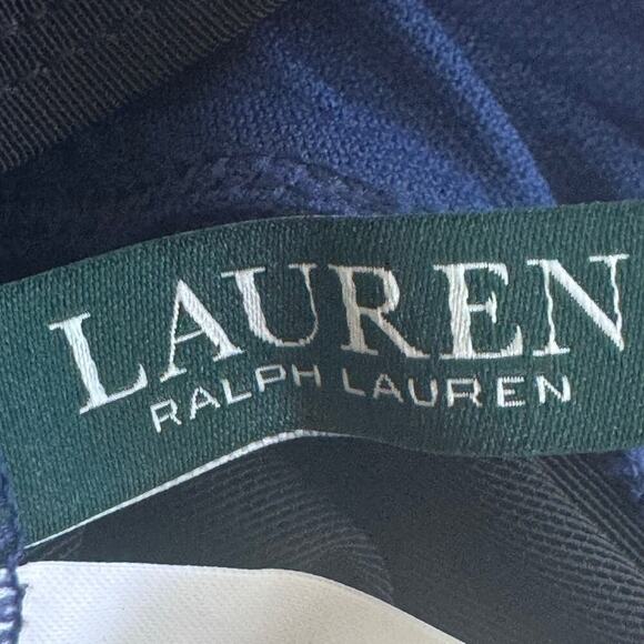 New LAUREN RALPH LAUREN Beach Club Blue Ruffled One Piece Swimsuit Women's Sz 6 - Picture 8 of 15